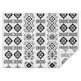 thumbnail image 1 of Boho Bohemia Geometric Line Art Rectangle Tablecloth 60"x84",Waterproof Polyester Rectangle Table Cloth, Wipeable Spillproof Polyester Tablecloth for Dining, Camping, Indoor and Outdoor, 1 of 5