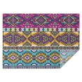 thumbnail image 1 of Boho Bohemia Geometric Line Art Rectangle Tablecloth 60"x84",Waterproof Polyester Rectangle Table Cloth, Wipeable Spillproof Polyester Tablecloth for Dining, Camping, Indoor and Outdoor, 1 of 5