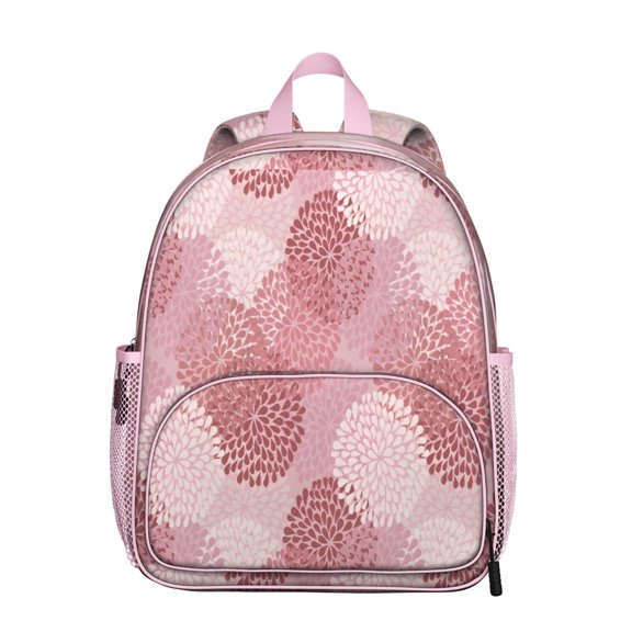Boho Bohemia Pioneer Flower Art Backpack Backpack for School,Cute School Bag,Schoolbag with Adjustable Shoulder Straps & Padded Back,13.8"x11.4"x6"