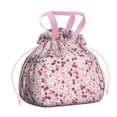 thumbnail image 1 of Boho Bohemia Pioneer Flower Drawstring Lunch Bag Women - Drawstring Lunch Bag Insulated for Work Office - Stain-Resistant Large Lunchbags for Women with Multi-Pockets, 1 of 6