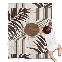 Boho Bohemian Art Blanket,Comfortable Soft Flannel Throw Blanket,All Season,Warm Lightweight Blankets for Sofa Bed Couch Living Room Chair,30"x40"(80x100cm)