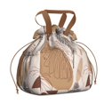 thumbnail image 1 of Boho Bohemian Art Drawstring Lunch Bag Women - Drawstring Lunch Bag Insulated for Work Office - Stain-Resistant Large Lunchbags for Women with Multi-Pockets, 1 of 6