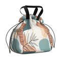 thumbnail image 1 of Boho Bohemian Art Drawstring Lunch Bag Women - Drawstring Lunch Bag Insulated for Work Office - Stain-Resistant Large Lunchbags for Women with Multi-Pockets, 1 of 6