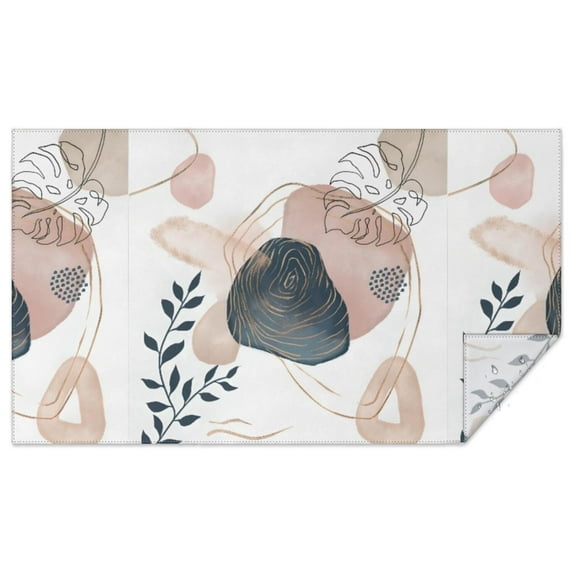 Boho Bohemian Art Rectangle Tablecloth 60"x102",Waterproof Polyester Rectangle Table Cloth, Wipeable Spillproof Polyester Tablecloth for Dining, Camping, Indoor and Outdoor