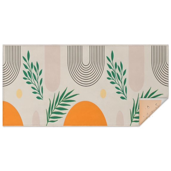 Boho Bohemian Art Rectangle Tablecloth 60"x120",Waterproof Polyester Rectangle Table Cloth, Wipeable Spillproof Polyester Tablecloth for Dining, Camping, Indoor and Outdoor