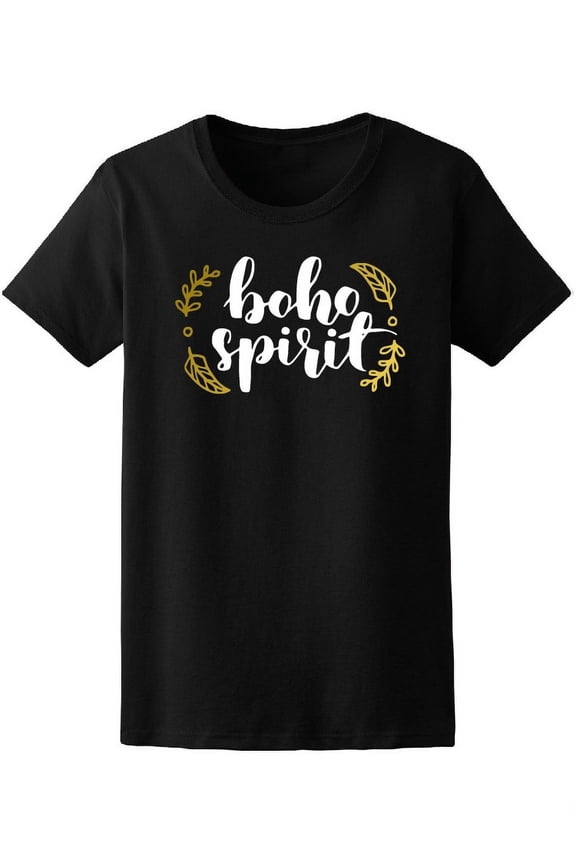 Boho Bohemian Spirit Flower Tee Women's - Women T-Shirt, Medium