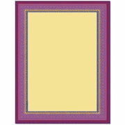 Boho Border Letterhead Letterhead Laser & Inkjet Printer Paper, 25 Sheets