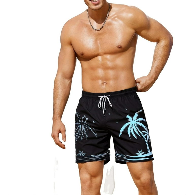 Beach shorts mens walmart best sale