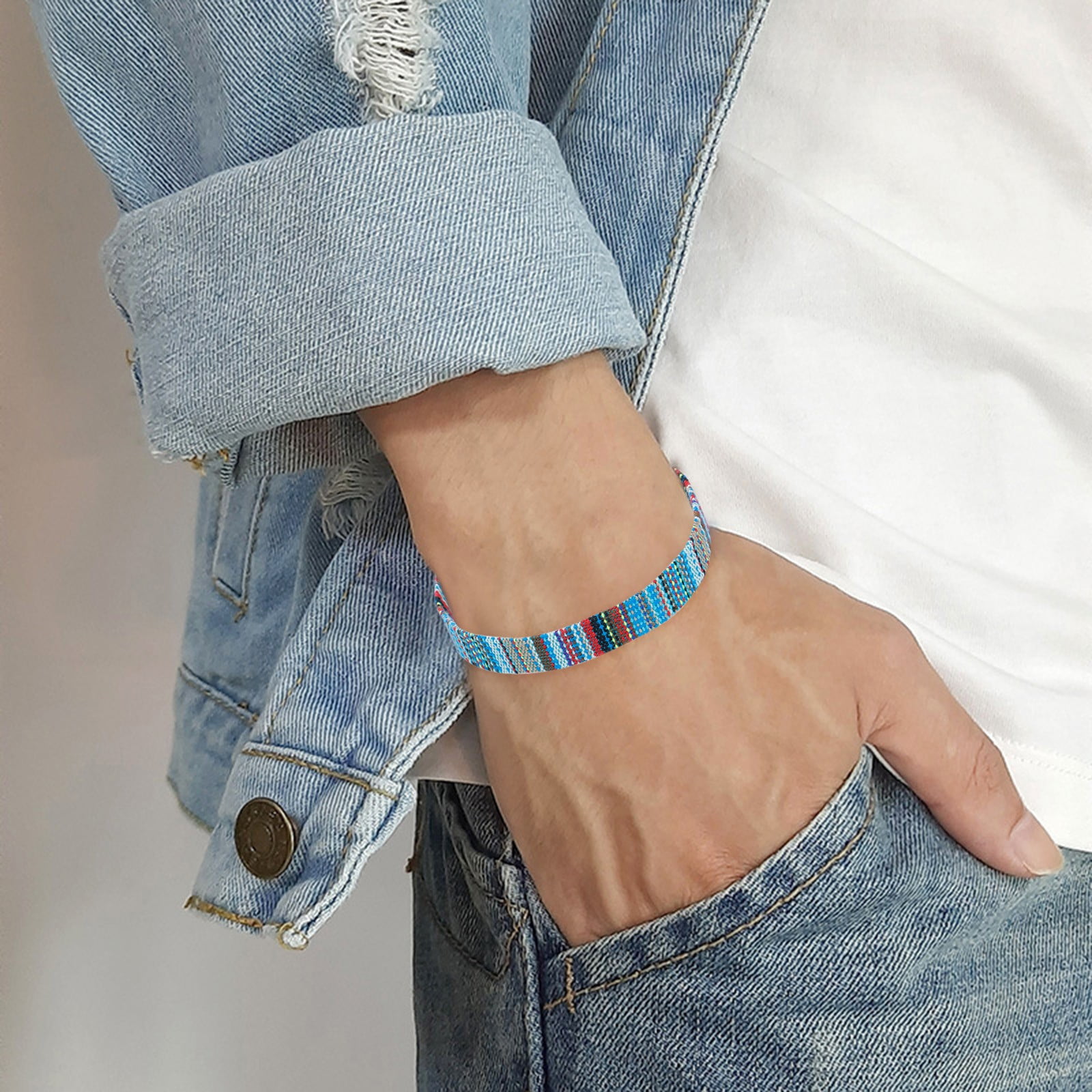 Mens shop boho bracelet