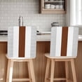 thumbnail image 1 of Boho Brown Chair Covers Set of 4 Striped Tribal Farmhouse Style Chair Back Covers Stretch Removable Washable Slipcovers Protector for Dining Room Kitchen Party Decor, 1 of 5
