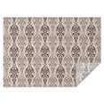 thumbnail image 1 of Boho Brown Damask Ethnic Pattern Rectangle Tablecloth 60"x84",Waterproof Polyester Rectangle Table Cloth, Wipeable Spillproof Polyester Tablecloth for Dining, Camping, Indoor and Outdoor, 1 of 5