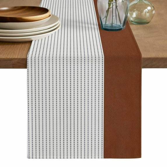 Textured Table Runners For Apartment Tables
