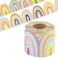 thumbnail image 1 of Boho Bulletin Border Trim 36ft Two Sided Rainbow Bulletin Border for Classroom, 1 of 9