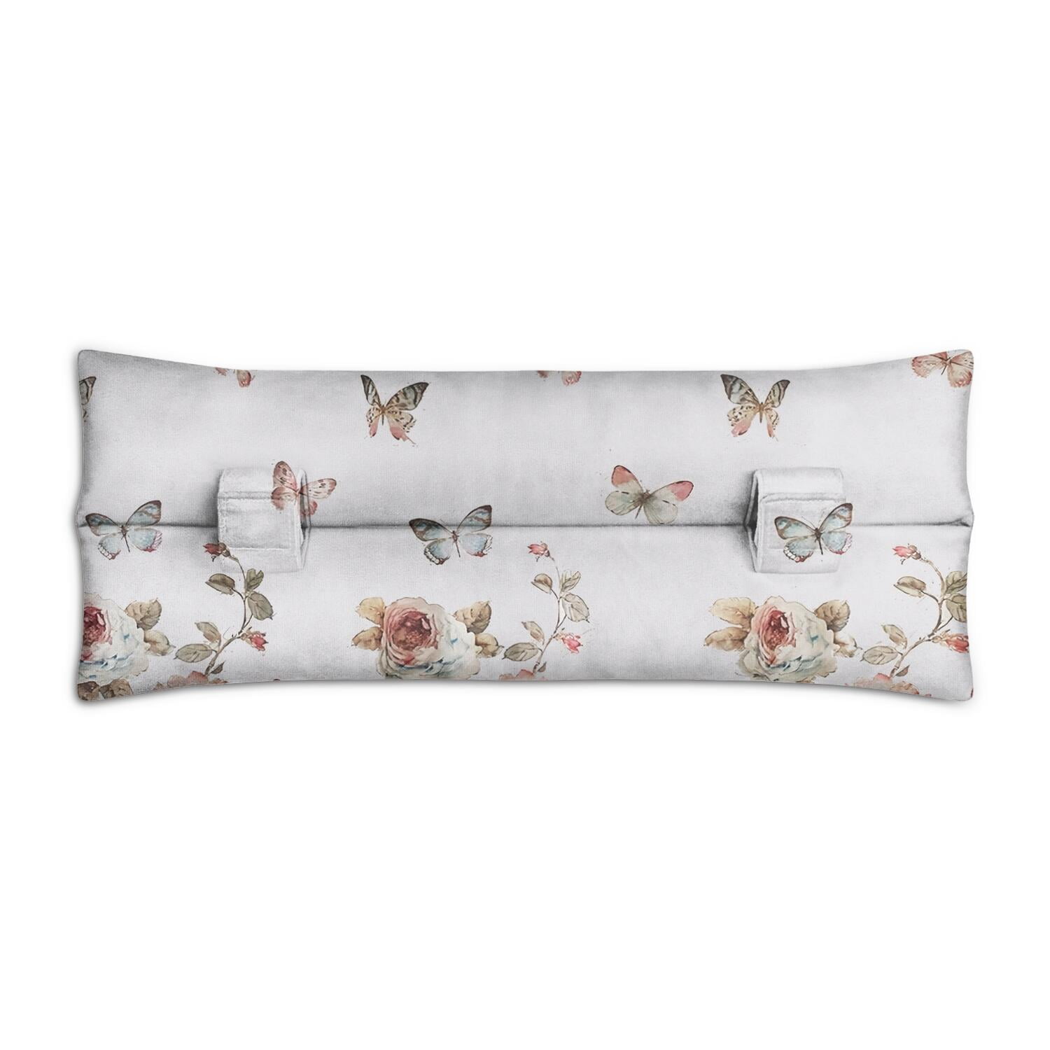 Boho Butterfly Seatbelt Pillow for Post-Surgery - Mastectomy Recovery Cushion with Nature-Inspired Floral Design - Chest Protector for Car