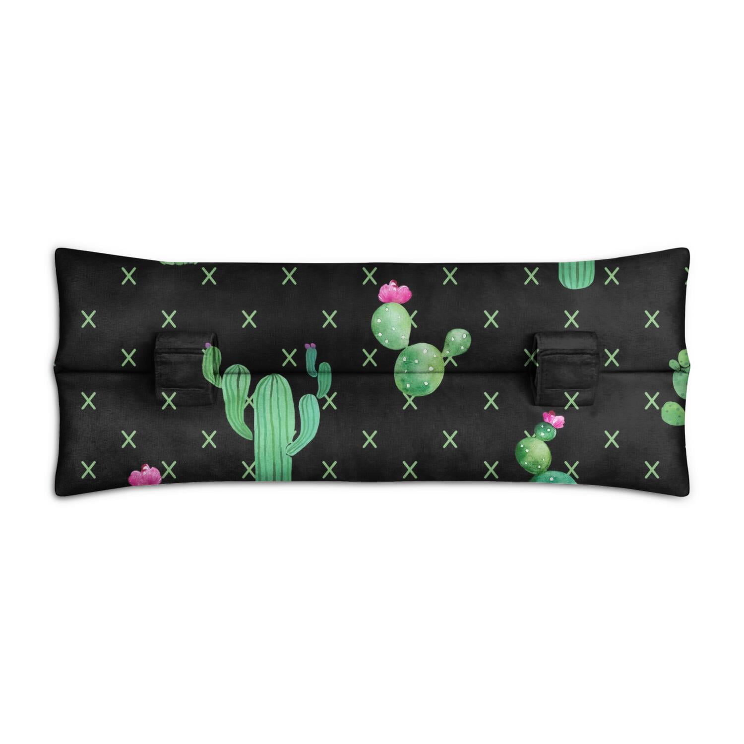 Boho Cactus Seatbelt Pillow for Post-Surgery Comfort Mastectomy Breast Cancer Heart Surgery Recovery Cushion with Southwest Design