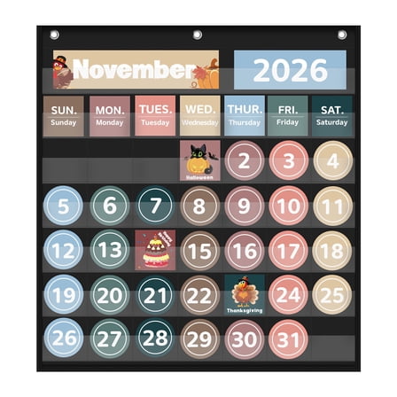 Pocket Calendars Classrooms