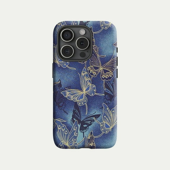 Boho Celestial Butterfly Artistic Stylish Bohemian Retro Inspired Phone Case for iPhone 11 12 13 14 15 16 17 Pro Max