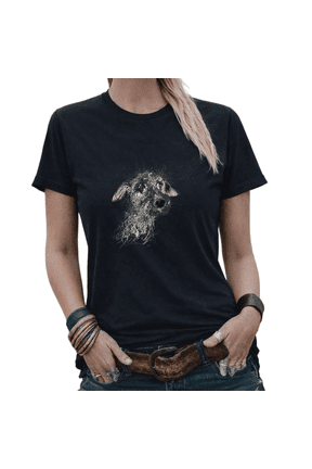 Boho Celestial Sun Moon Leopard Print Graphic Tees Womans Oversized Tshirt Tops Black/White S-5XL