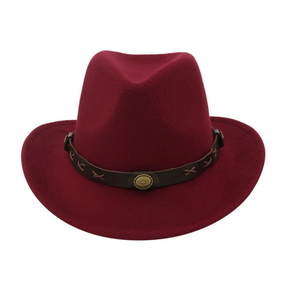 Boho Chic Baseball Cap - Embroidered Hippie Style Dad Hat Winter Men & Women's Woven Cowboy Hat Classic Cattleman Outdoor Hat