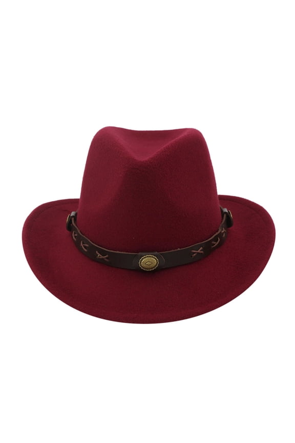 Boho Chic Baseball Cap - Embroidered Hippie Style Dad Hat Winter Men & Women's Woven Cowboy Hat Classic Cattleman Outdoor Hat