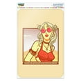 thumbnail image 1 of Boho Chic Bohemian  Fashionable Hippie Woman In Desert Home Business Office Sign, 1 of 3