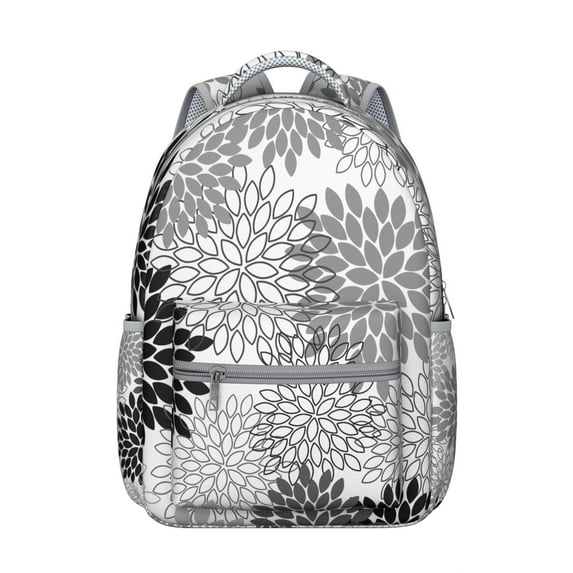 "Boho Chic Daypack for College - 17” Laptop Compartment, Trendy Tribal Design, Sturdy & Lightweight, Perfect for Daily Carry"