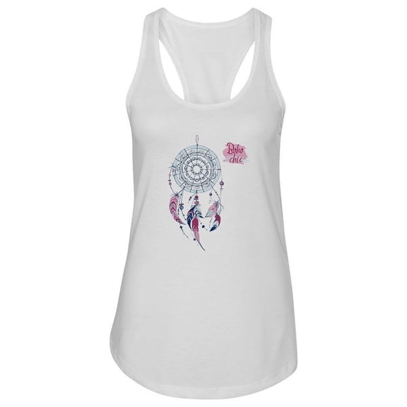 Boho Chic Dream Catcher Tank Women -Image by Shutterstock, Female Medium