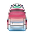 thumbnail image 1 of Boho Chic Laptop Backpack - Stylish Tribal Pattern, Roomy 17 Inch Laptop Pocket, Water Resistant College Daypack for Dorm, Library & Campus Essentials, 1 of 6