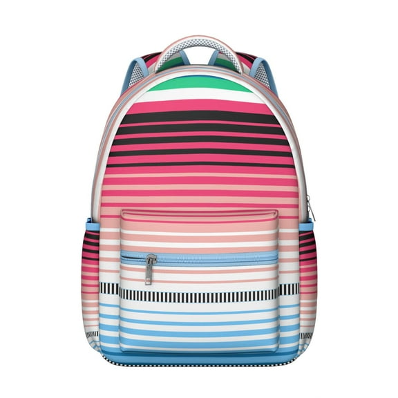 Boho Chic Laptop Backpack - Stylish Tribal Pattern, Roomy 17 Inch Laptop Pocket, Water Resistant College Daypack for Dorm, Library & Campus Essentials