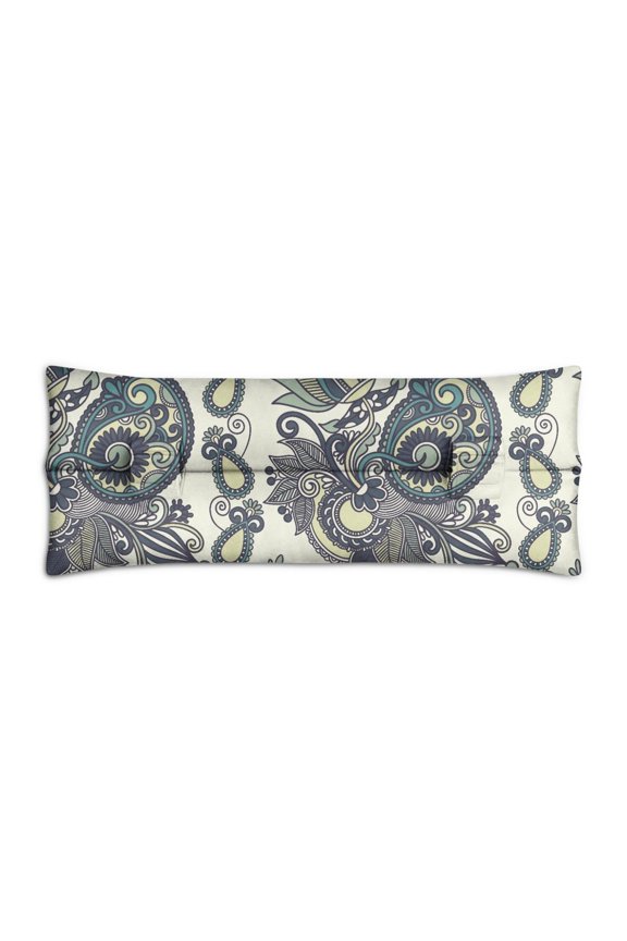Boho Chic Paisley Car Seatbelt Pillow - 2-Inch Thick Pressure Relief Pad for Post Mastectomy & Chest Surgery - Machine Washable & Travel-Friendly