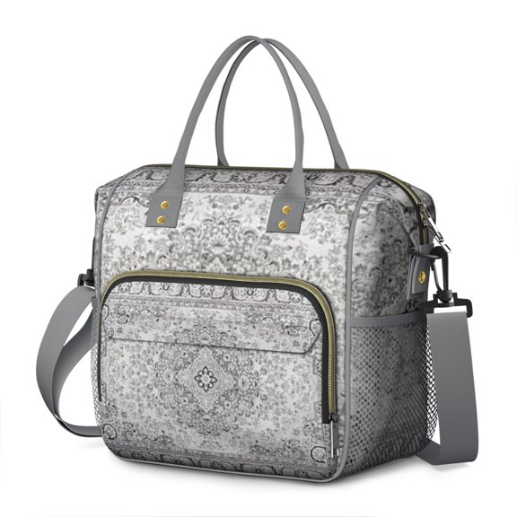 Boho Chic Rustic Home Decor Picnic Tote - Waterproof Food Storage for Students