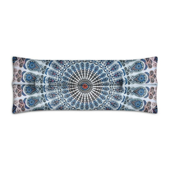 Boho Chic Seat Belt Pillow - Mastectomy Cushion for Breast Surgery Recovery, Geometric Design