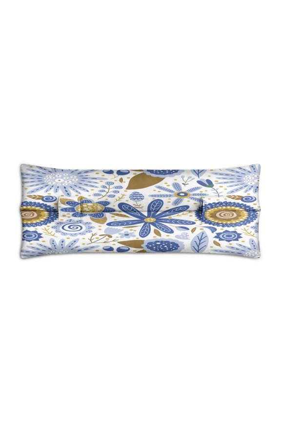 Boho Chic Seat Belt Pillow - Mastectomy Cushion for Breast Surgery Recovery, Geometric Design