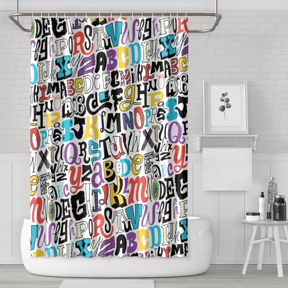 Boho Chic Shower Curtain 72x72 Inch Artistic Bathroom Curtain - Premium Waterproof Quick Dry Polyester Fabric with 12 Rustproof Hooks & Metal Grommets