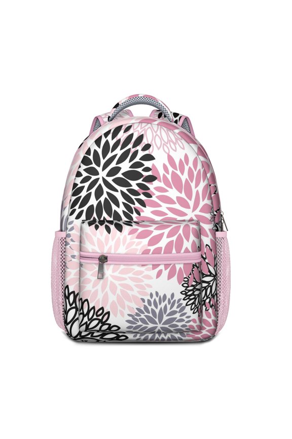 Boho Chic Vintage Backpack - Waterproof Exterior & Spacious Compartments for College Students