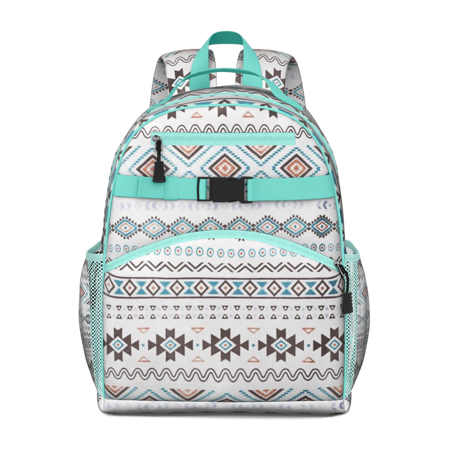 Boho Chic Vintage Fashion Backpack - Durable Travel Bag with  display picture 3