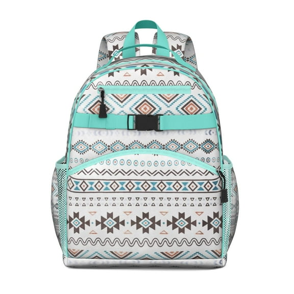 Boho Chic Vintage Fashion Backpack - Durable Travel Bag with Chest Strap