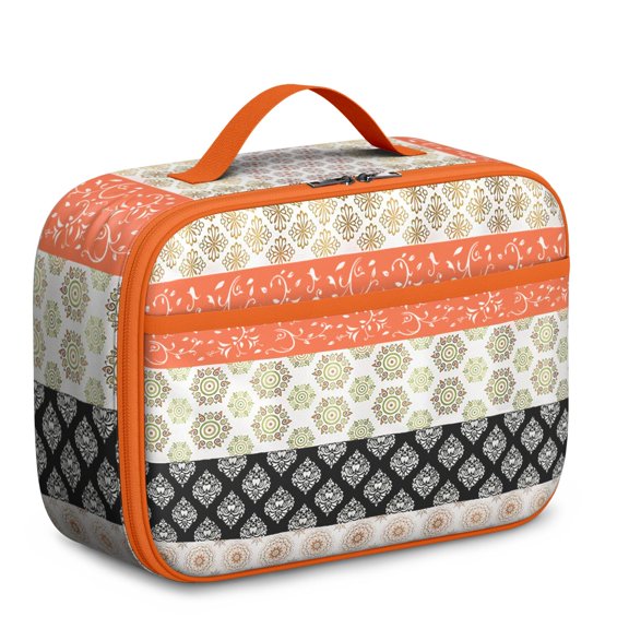 Boho Chic Vintage Lunch Bag – Traditional Ethnic Style Food Carrier for School-Aged ren