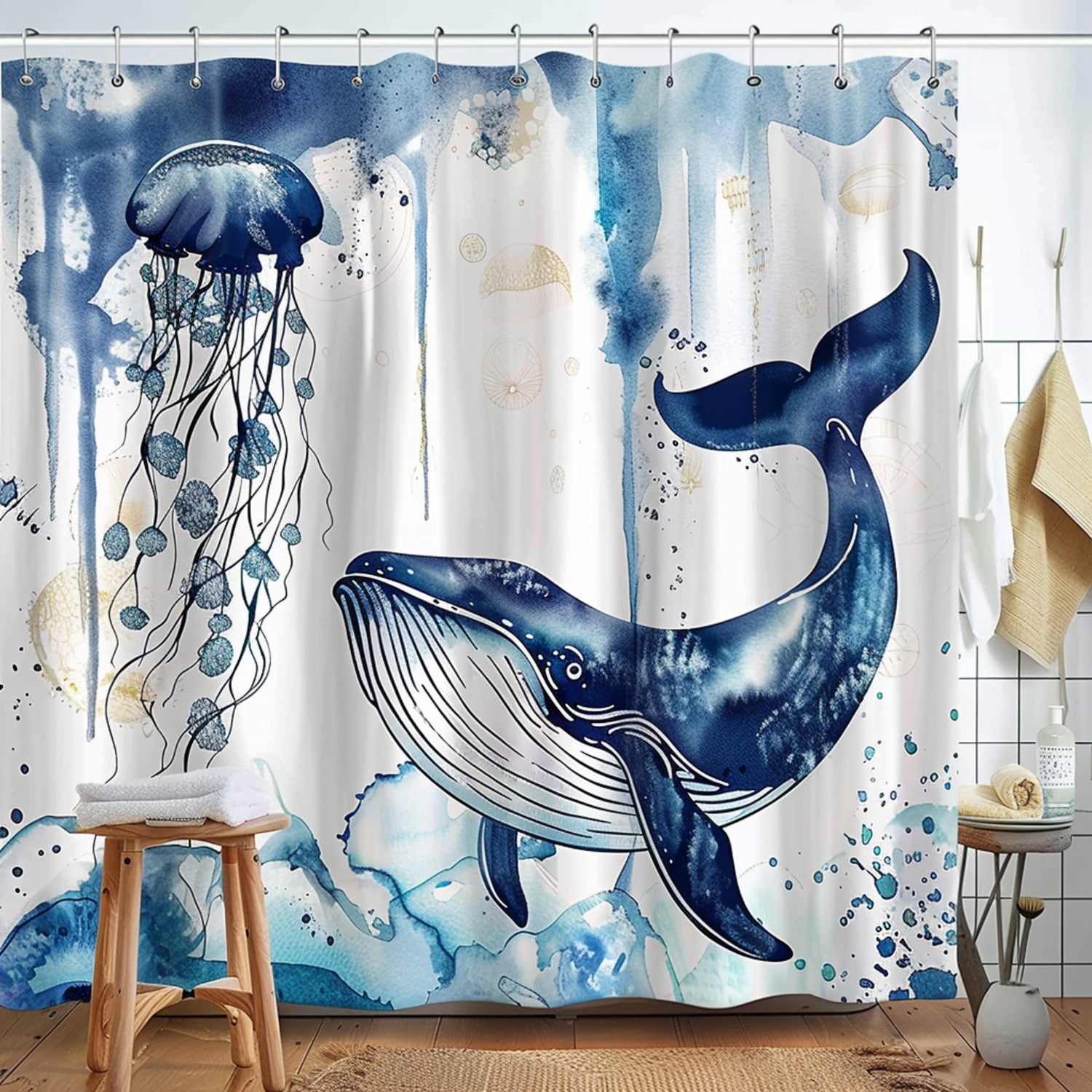 Towel and shower curtain sets sale