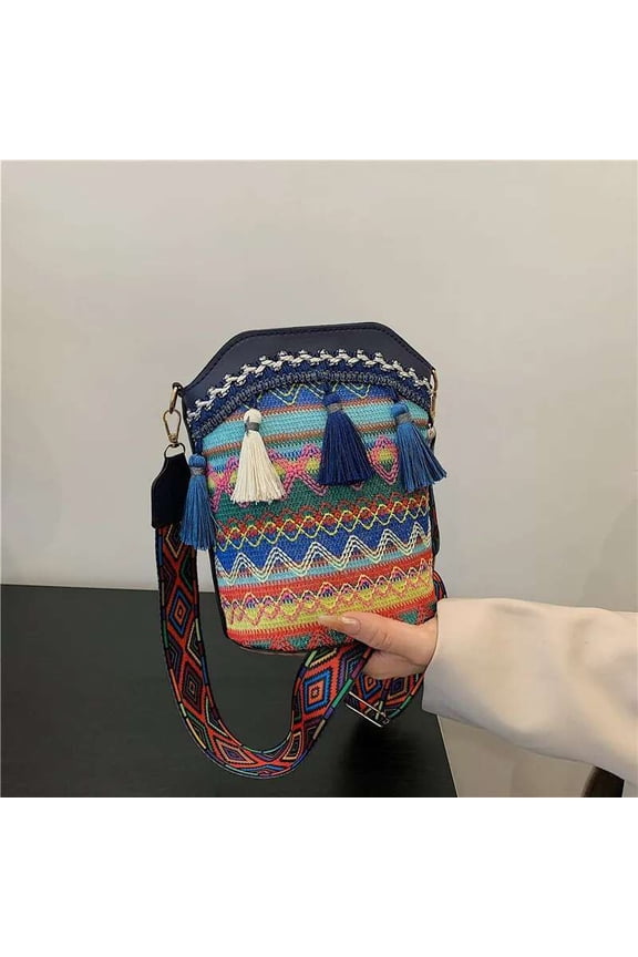 Boho Chic Women's Tote Bag - Fringe Design for Versatile Carry-On in 2024