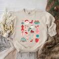 thumbnail image 1 of Boho Christmas Chart | Sweatshirt, 1 of 4