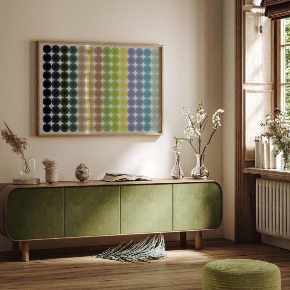 Boho Circle Modern Geometric Home Wall Decor