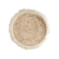 thumbnail image 1 of Boho Circular Wall Hanging Decor Rattan Woven Pendant for Living Room Home Wall Art Natural Texture Handmade Stylish Layered Wall Accent, 1 of 5