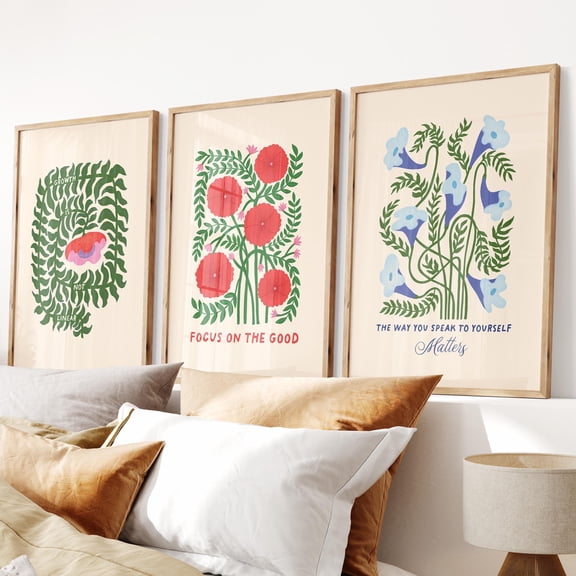 Boho Classroom Posters: Inspirational Growth Mindset Art ( ) Set 3