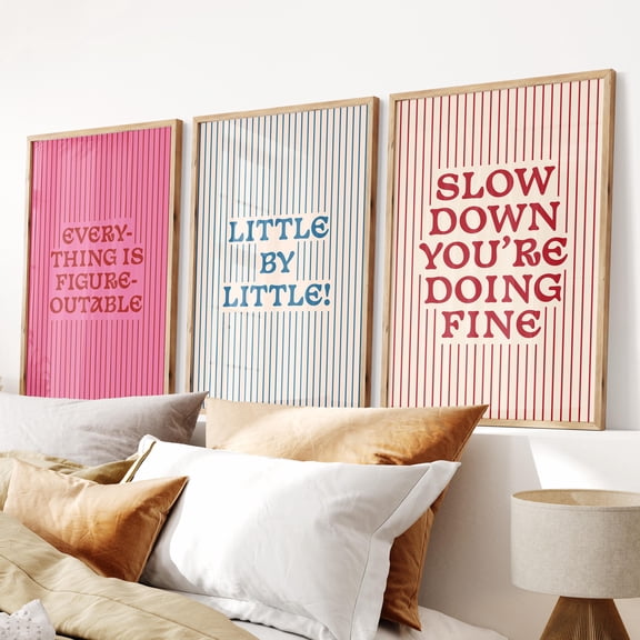 Boho Classroom Posters: Inspirational Growth Mindset Prints Set 3