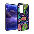 thumbnail image 1 of Boho-Colorful-Paisley-MagSafe-s-Floral-Pretty-Aesthetic-and-max Phone Case, Degined for Motorola Moto Edge 2022 Case Men Women, Flexible Silicone Shockproof Case for Motorola Moto Edge 2022, 1 of 1