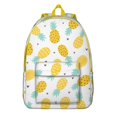 thumbnail image 1 of Boho Crossbody Bag with Pineapple Lover Tropical Print – Bright Yellow Hawaiian Fruit Pattern, Exotic and Aesthetic Style, 1 of 5