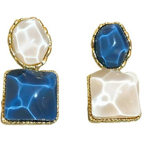 Boho Dangle Earrings for Women - Summer Jewelry, Sparkling Gem Design Drop Earrings for Women