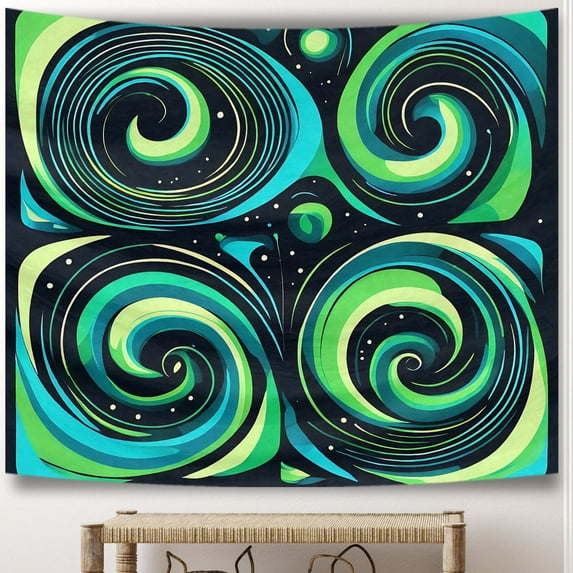 Boho Decor Bedroom Tapestry for Bedroom House Home Office College Decoration, Retro Boho Simple Shapes Durable Wall Hanging Tapestry 51x59 Inch Abstract Curve Art Decorative Large Tapestry