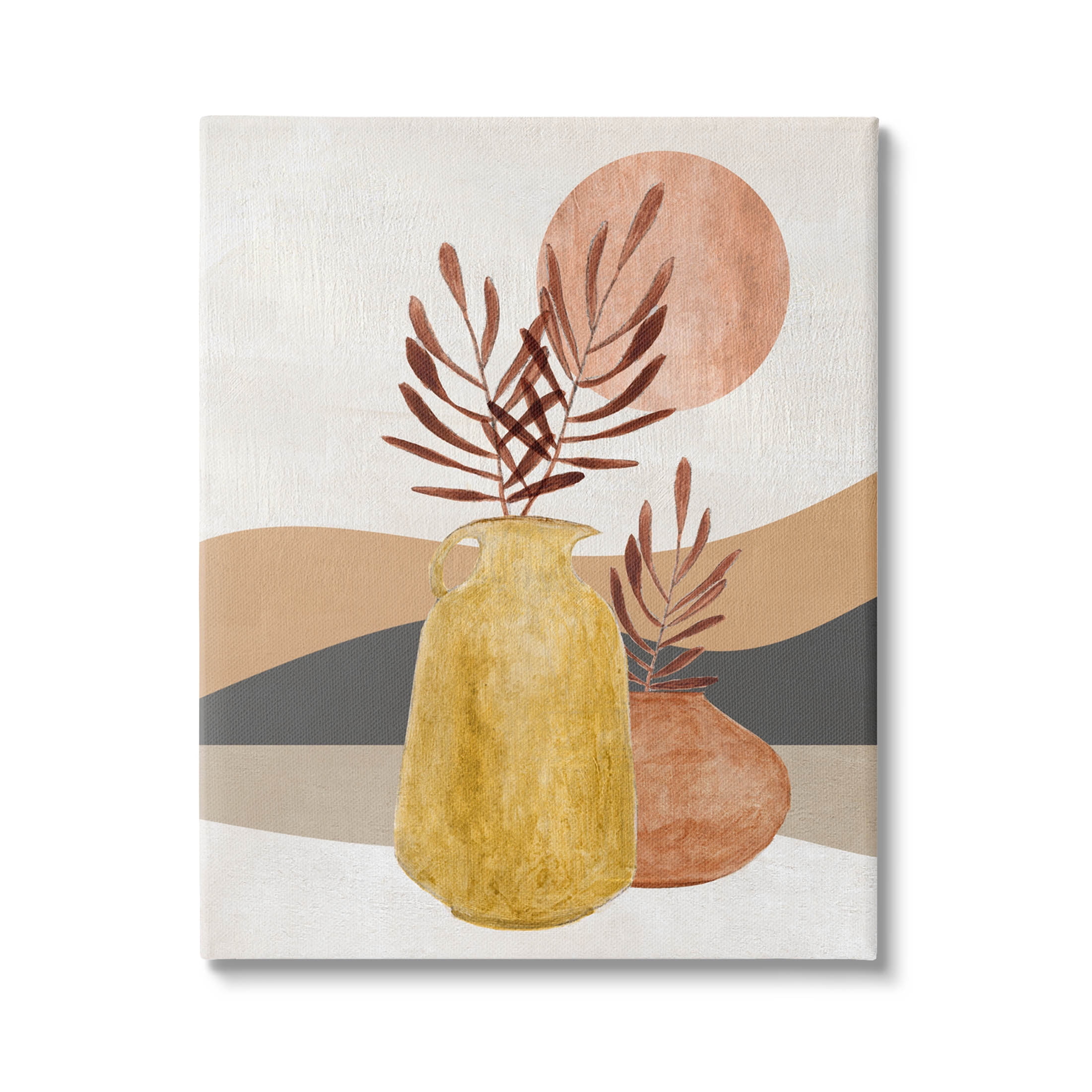 Boho Desert Plant Botanicals Botanical & Floral Graphic Art Gallery Wrapped Canvas Print Wall Art